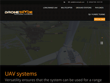 Tablet Screenshot of dronetrade.com